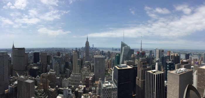 uitzicht vanaf Rockefeller