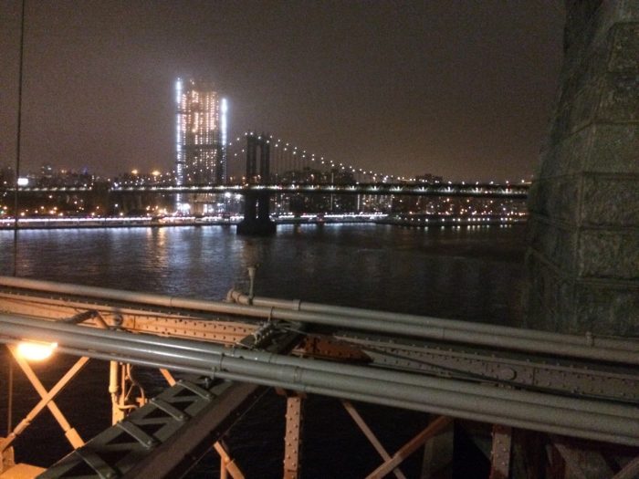uitzicht van Brooklyn bridge