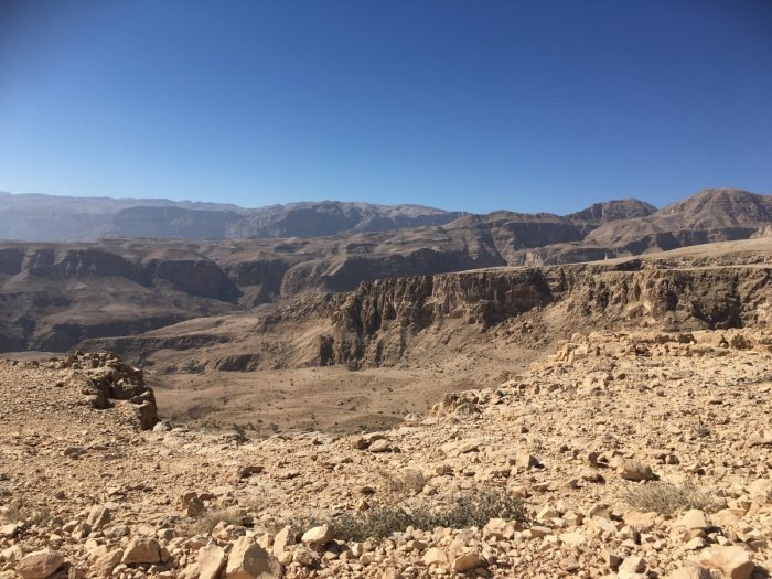 uitzicht in Eastern Hajar Mountains