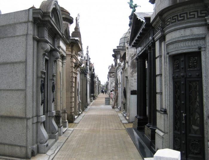 begraafplaats LA Recoleta