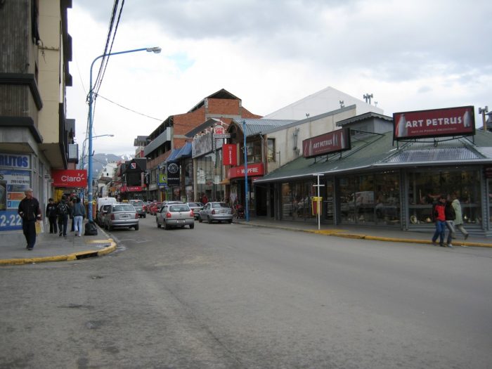 straatbeeld Ushuaia