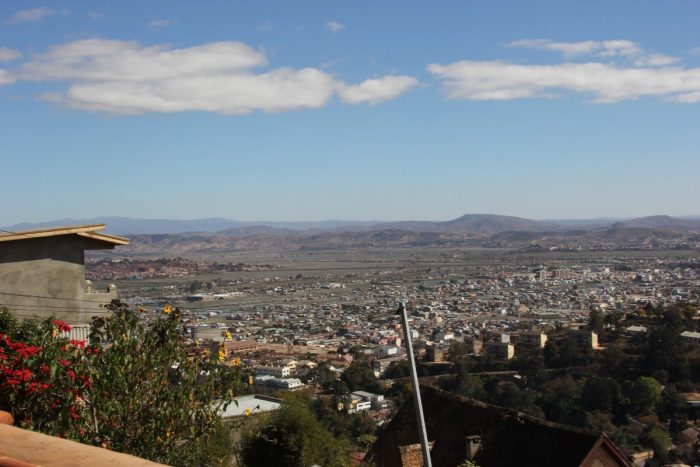 uitzicht over Antananarivo