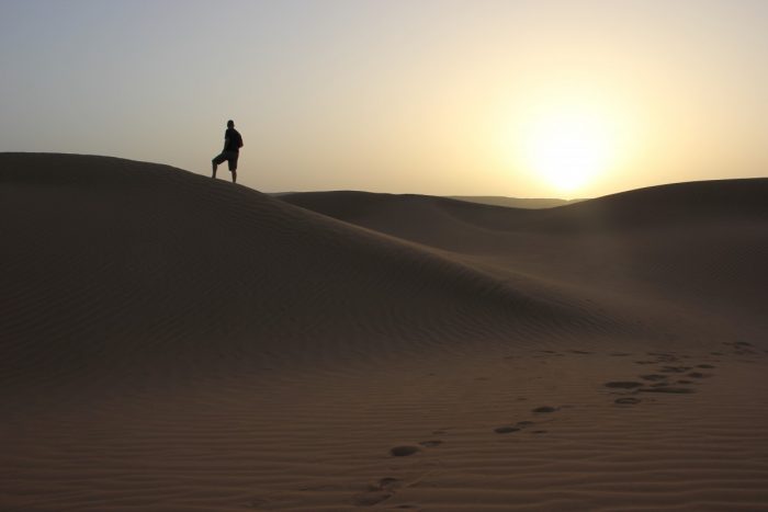 Sahara zonsopkomst