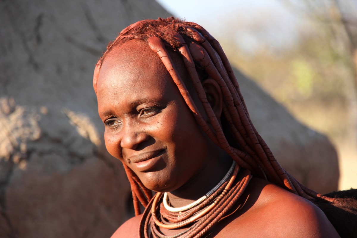 Namibie Himbavrouw