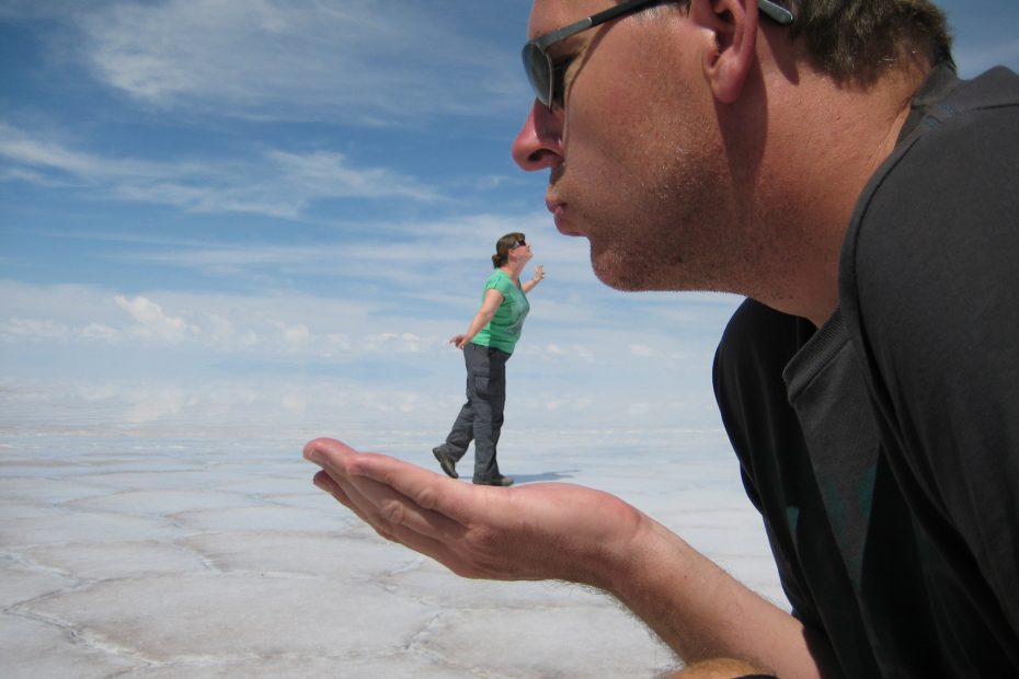 foto loco zoutvlakte bolivia