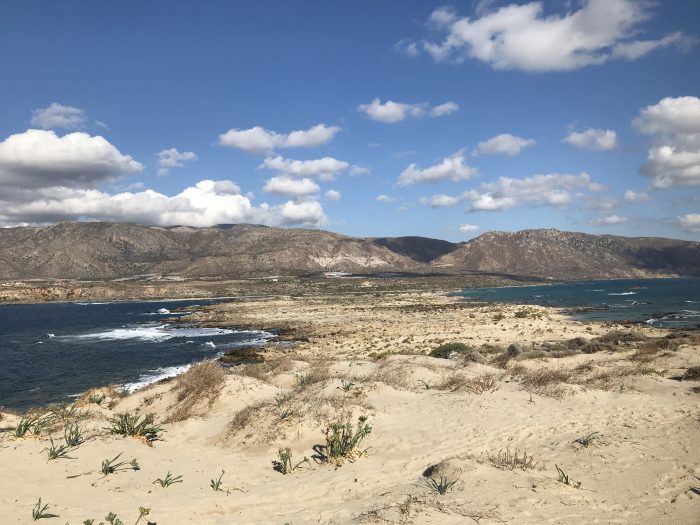 uitzicht op Elafonisi strand