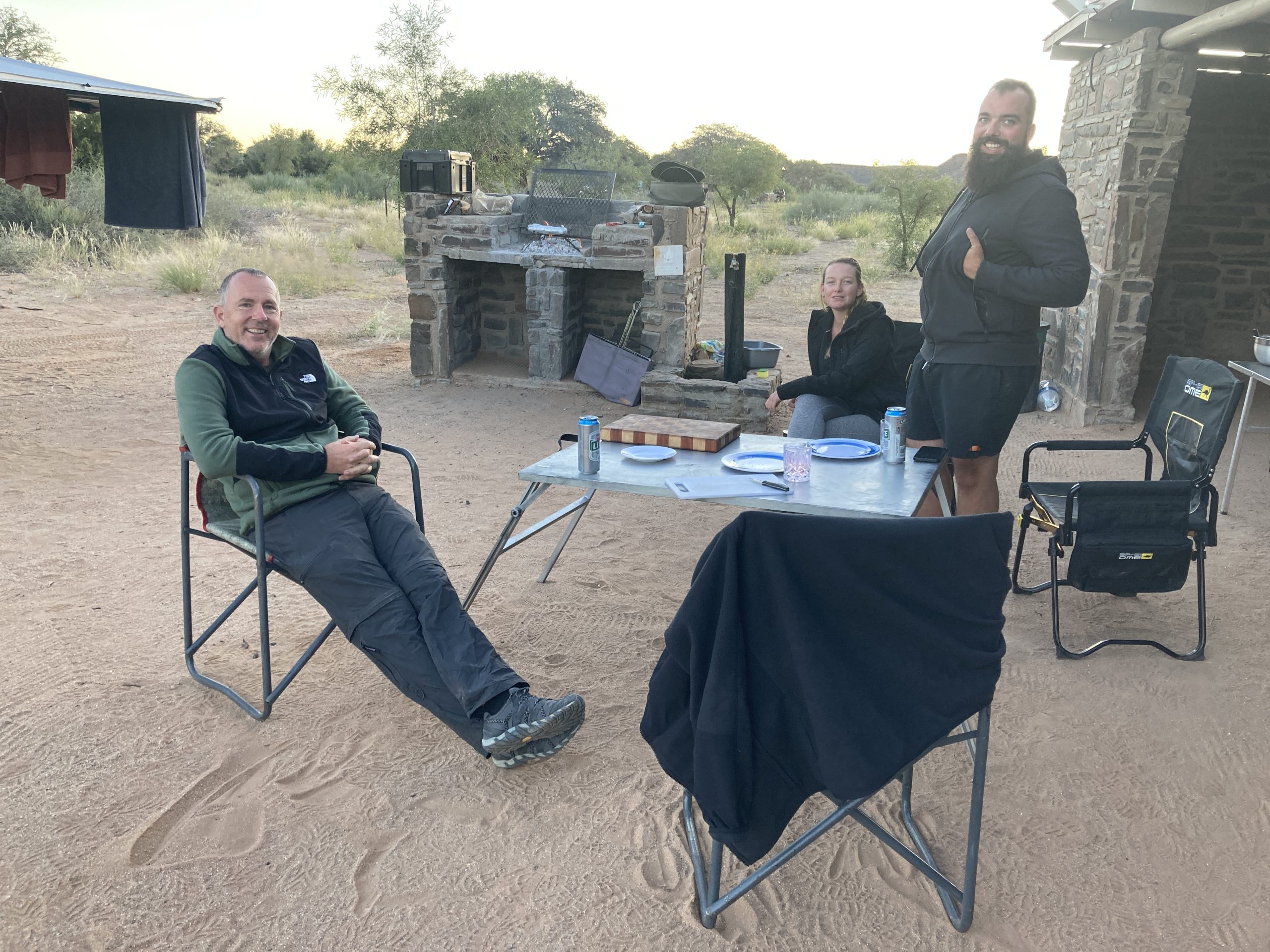 camping in Namibie