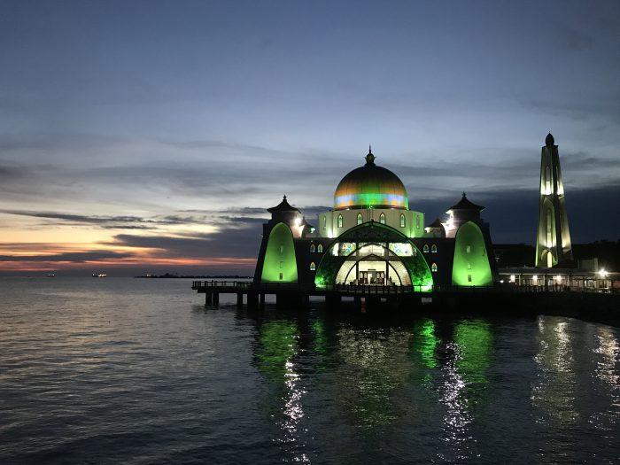 malakka drijvende moskee