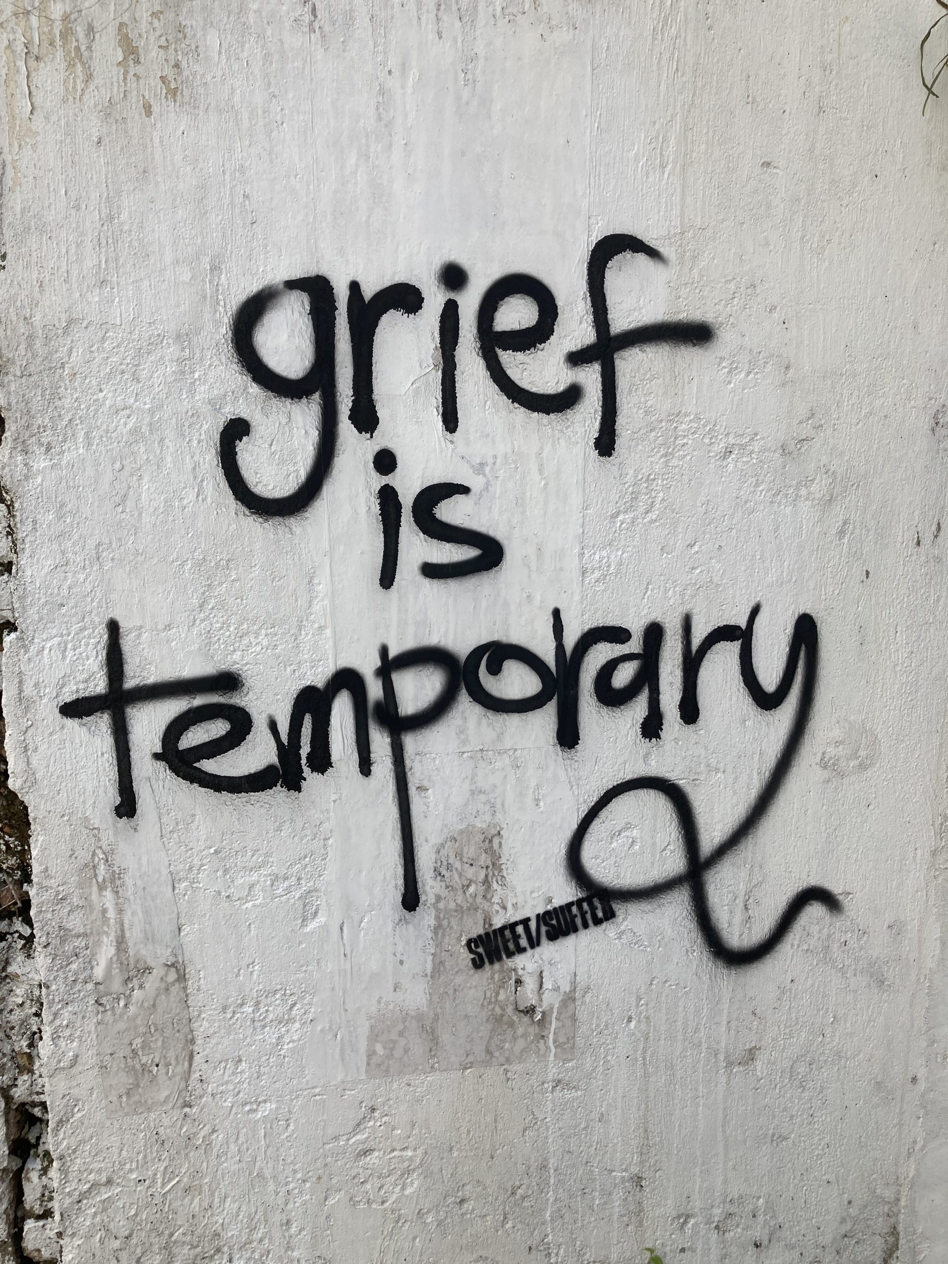 grief is tempopary