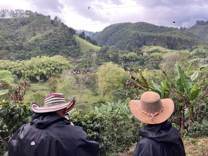 bezoek aan koffieplantage Colombia