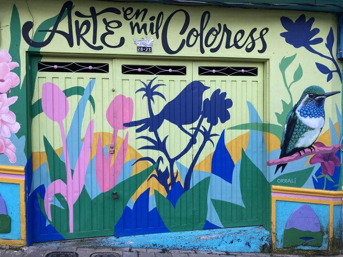 kleuren in Guatapé Colombia