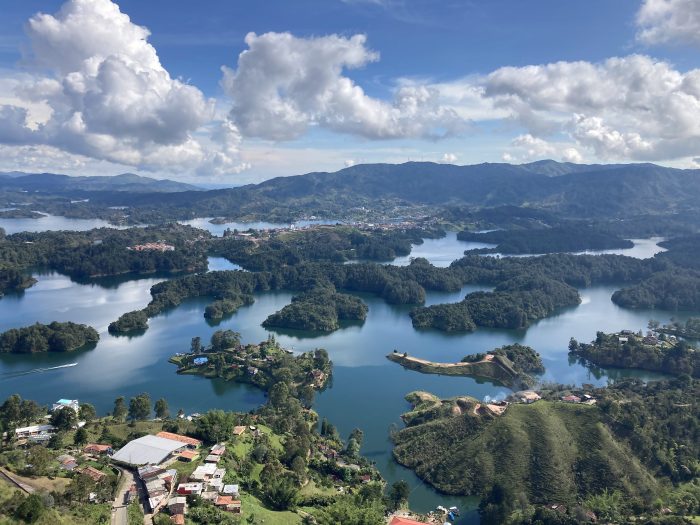 uitzicht merengebied Colombia
