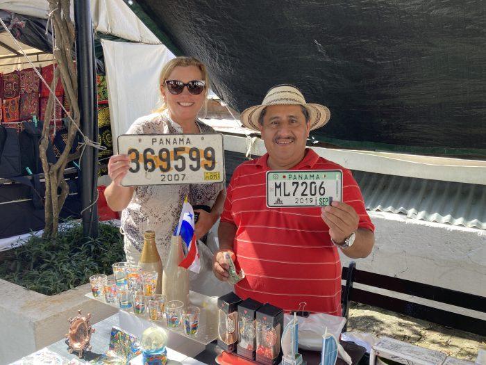 kentekenplaat scoren Panama