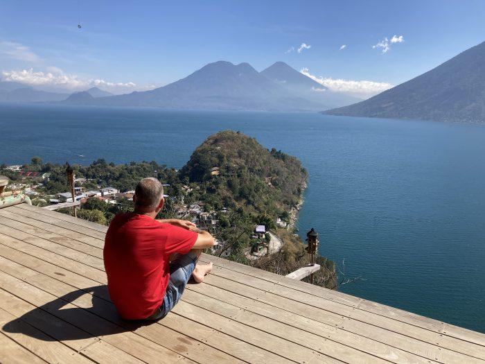 guatemala uitzicht meer van Atitlan