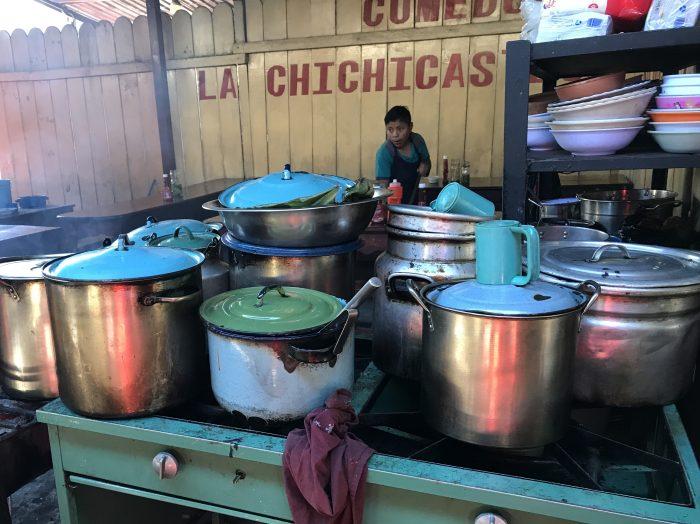 keuken chichimarkt guatemala