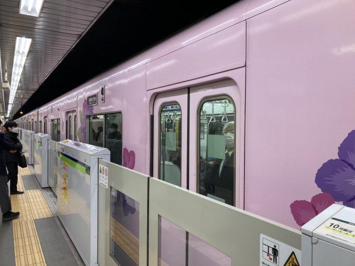 roze metro Tokio