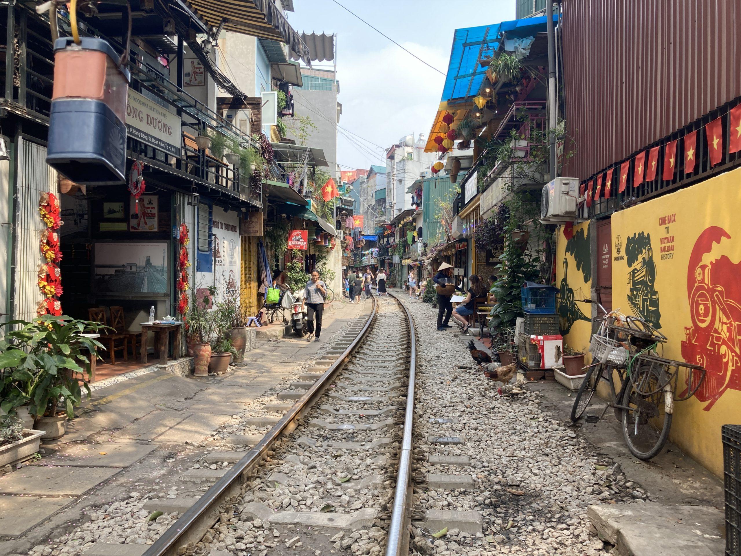 Trainstreet Hanoi Noord-Vietnam