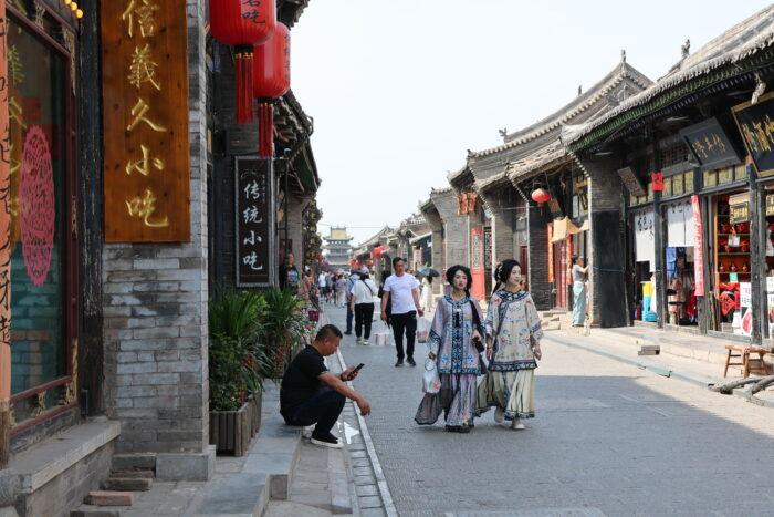 dames in Pingyao