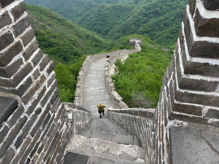 klimmen Chinese muur
