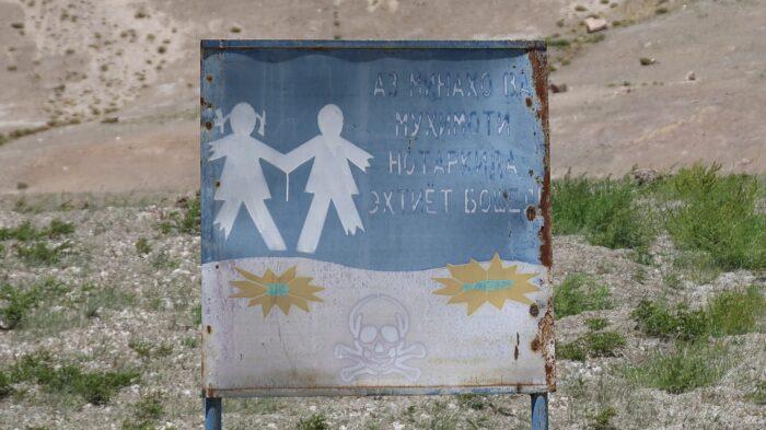 oppassen voor landmijnen