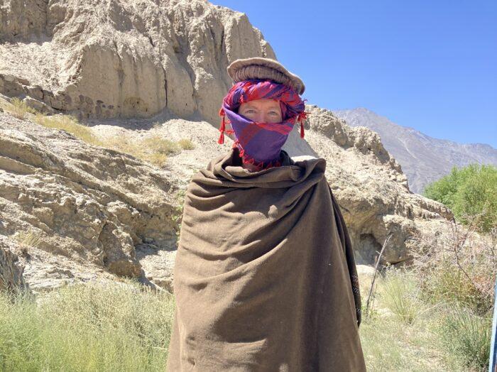 verkleedpartij langs Pamir Highway