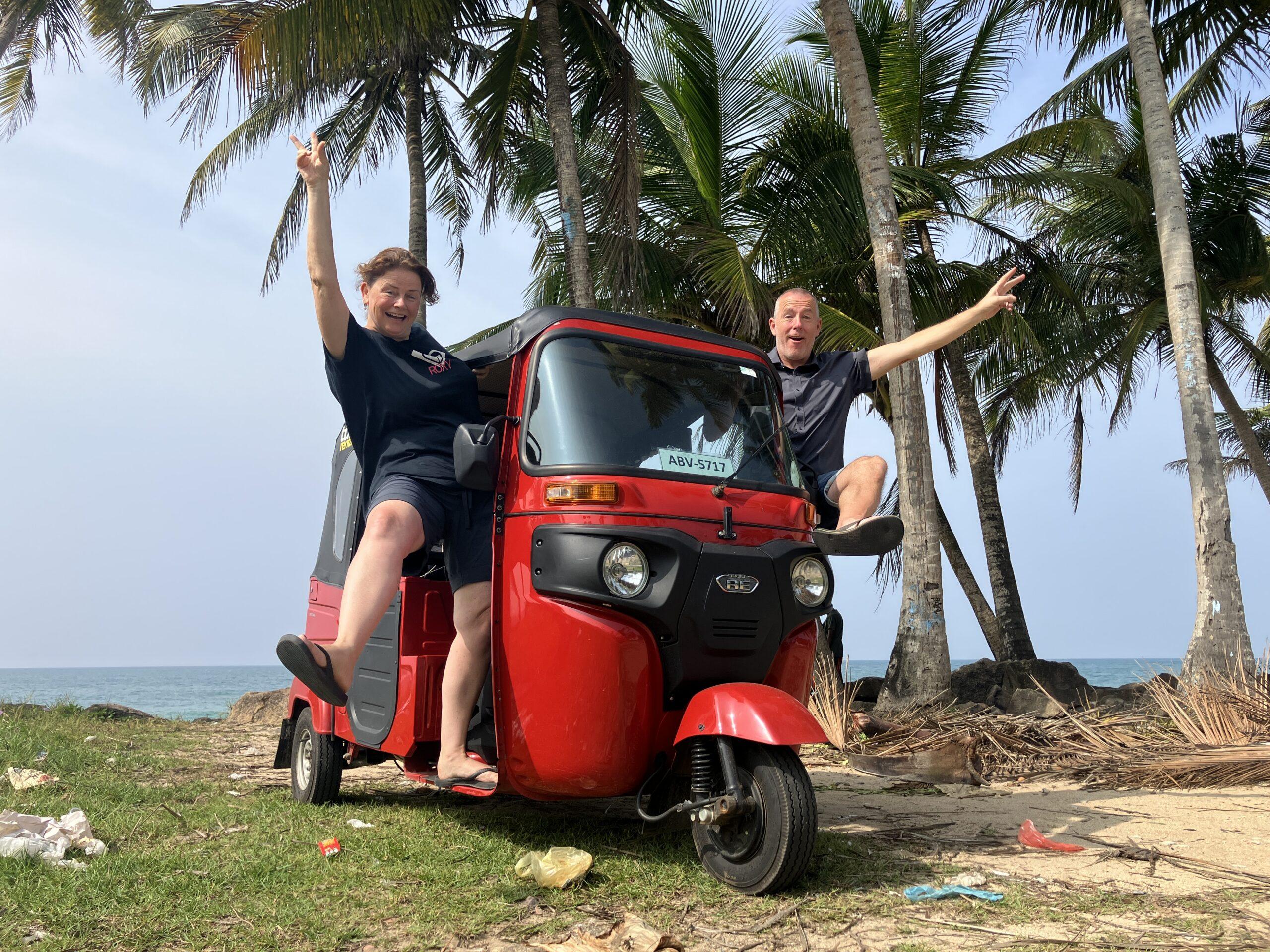 Sri Lanka met tuktuk