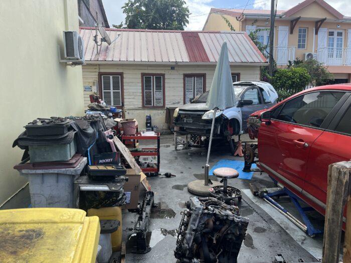 autogarage op Martinique 
