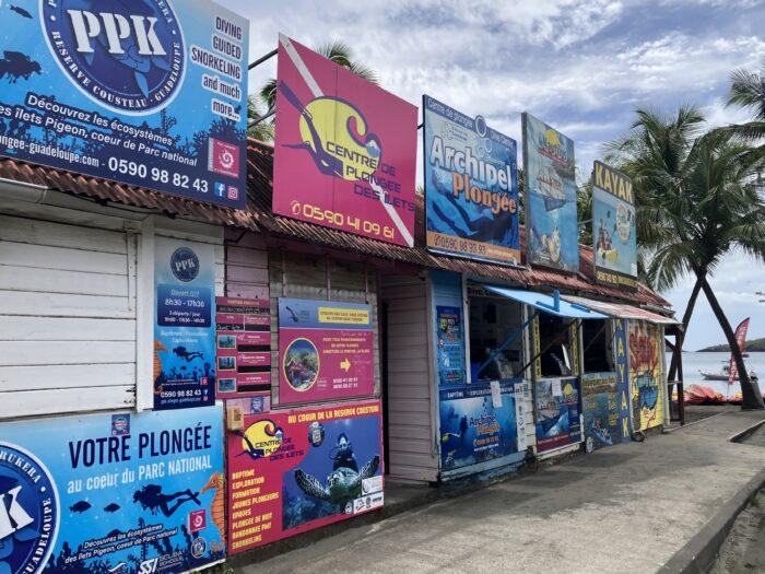 strand Brouillante vakantie Guadeloupe